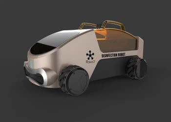 Robot marú baictéir UV